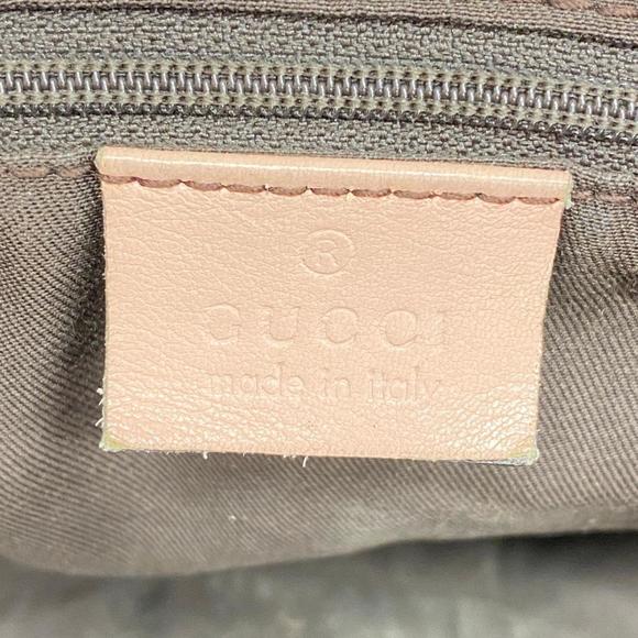 Gucci Tote Bag GG Canvas 211983 Leather Pink Beige Champagne Women's - Picture 4 of 16